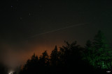 ISS above a foggy Hwy 101 in Gold Beach, OR