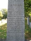 Obelisk for Gov. William Bradford - Burial Hill Cemetery - Plymouth, Mass.