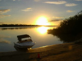 sunset at Tailem, Murray River.JPG