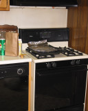 The stove area - before