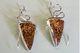 Spider Jasper Earrings