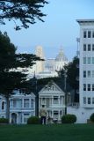 Painted ladies, San Francisco, California