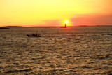 DSC05020.jpg Ram lighthouse ... the pilot boat returns at dawn... a tanker soon to arrive
