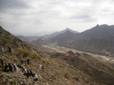 On top of the ghar hiraa,the view