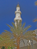 the minaret