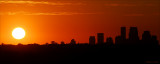 Mpls silhouette pano