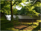 Van Ham bench sunset