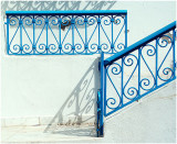 Sidi Bou Said stair railing