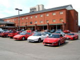 Ramada Inn parking lot: transonic photo