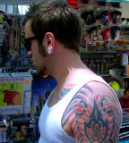 50%  of man in Barcelona has tatoo