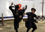 Martial arts demonstration