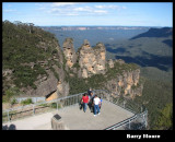 Three sisters and lower lookout