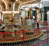 Carousel in motion