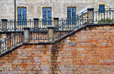 Windows and stairs, Beaune