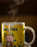 Coffee for a goovy chick
