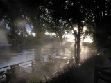 Misty Sunset