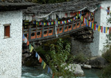 Covered bridge near Cheri Gompa