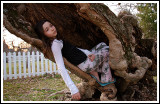 Girl in a Tree