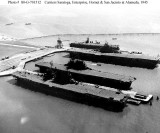Saratoga Enterprise Hornet San Jacintoat Alameda 1945