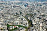 Arc de Triomphe from the Eiffel Tower
