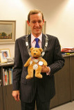 Frimpong meet Drs. Sander Schelberg, Mayor of Teylingen