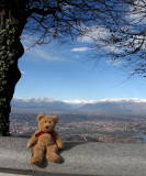 The Alps from Superga hill