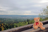 A scenic view over the centre of Oslo