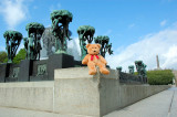 In front of Vigeland's fountain