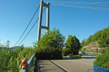 And now we crossed the bridge!