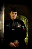 Larry in Uniform