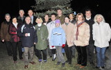 Christbaumanznden der Dorferneuerung Klein Wolkersdorf, 10. Dezember 2006