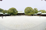 Meiji Shrine Courtyard