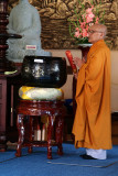 Celebration of the enlightenment  of Buddha at Thien Vien Truc Lans pagoda - Dallat - Vietnam