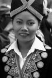 Hmong women celebrating new year in Luang Prabang