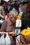 Old Lady and Oranges