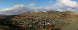 Panoramic over Blaenau