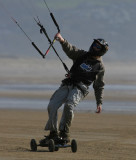 Power kite at Porthmadog