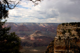 Storm coming into the Grand Canyon