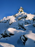 Blue Inukshuk