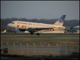 Frontier Airlines Airbus A319 (N909FR) Lucy the Canadian Goose