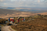 Walkers on Stanage