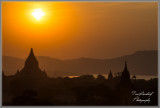 Sunset on Bagan