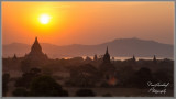Sunset on Bagan