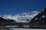 Mi Dui Glacier, snow summit 6385m
