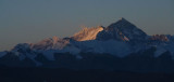 Mt. Everest (Mt. Qomolangma) 8848m and Mt. Lhotse 8516m