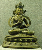 Vajrasattva, 14-15 Century, Gilded Copper