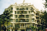 Gaudi monument in Barcelona (Spain)