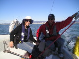 Me and Arnstein sailing.... AHHHH!!!