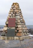 Commemorative Cairn at Cape Merry