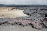 N1555 Lava at the edge of the Crater Rim Drive